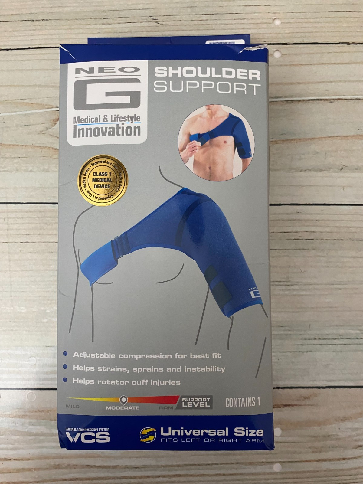 Neo-G Shoulder Brace Support – Rotator Cuff, Dislocated, Arthritis, Pain