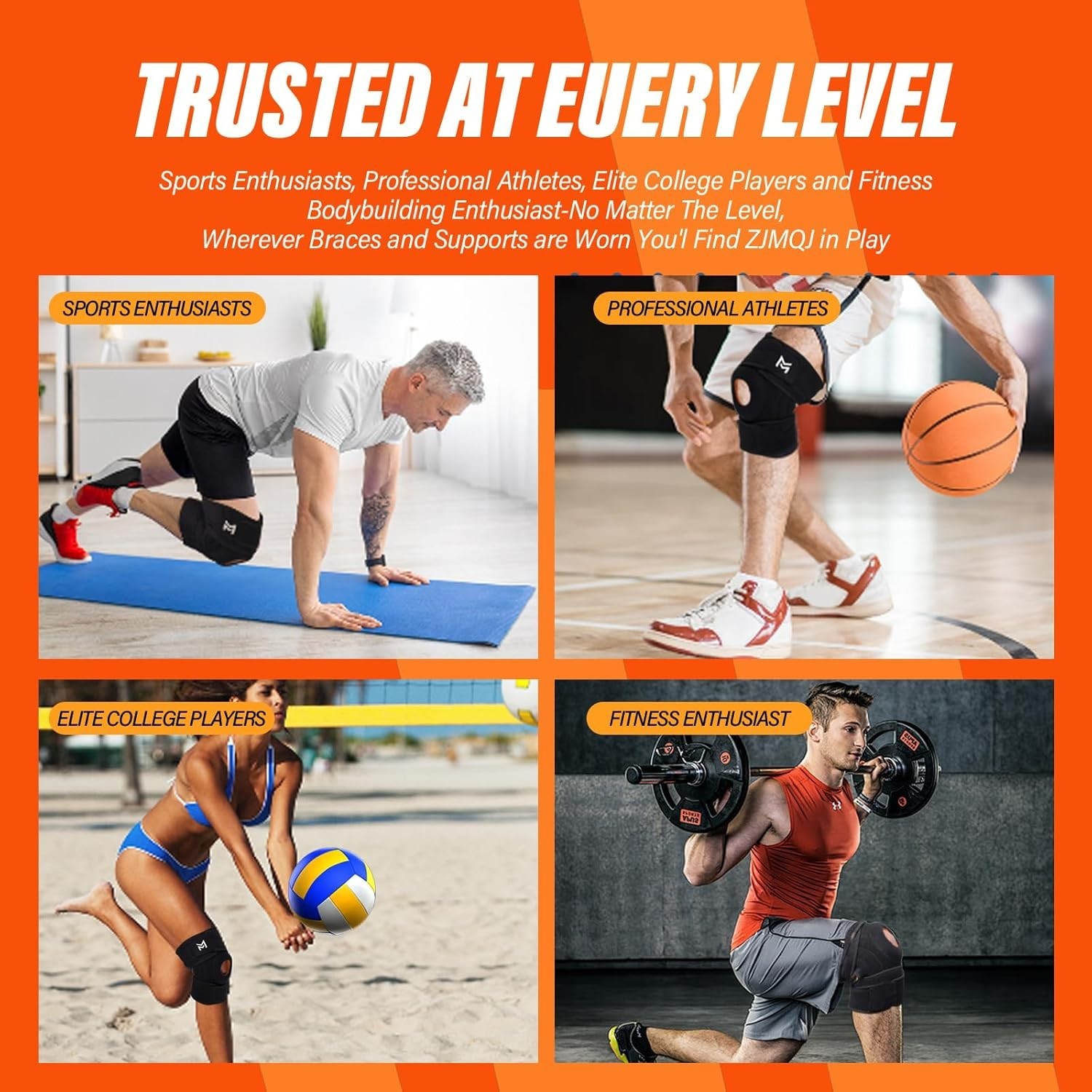 Knee Brace for Men & Wome ACL, MCL, Meniscus Tear & Arthritis Pain – Stabilizing