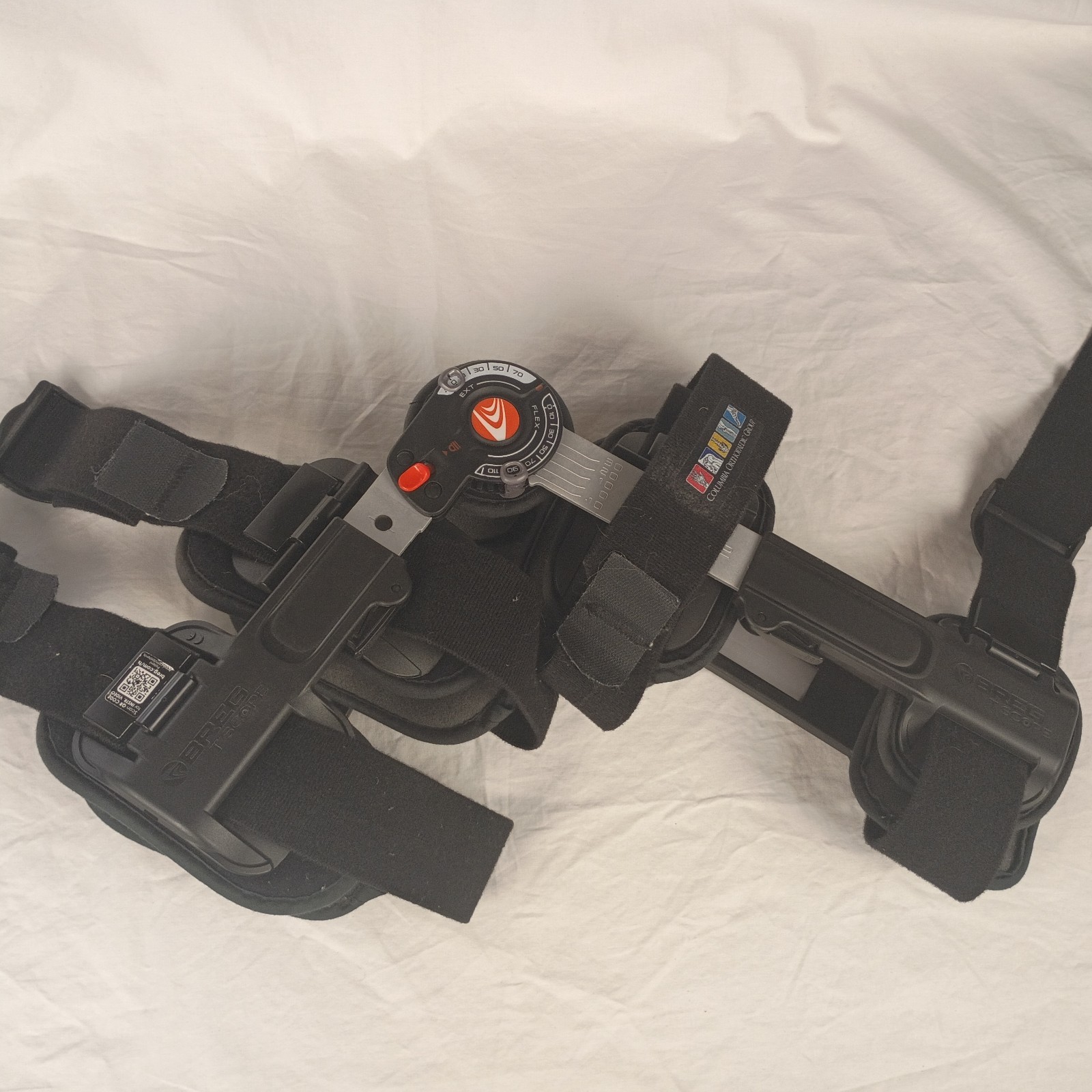 Breg T-Scope Adjustable Knee Brace Stabilization One Size Black/Gray