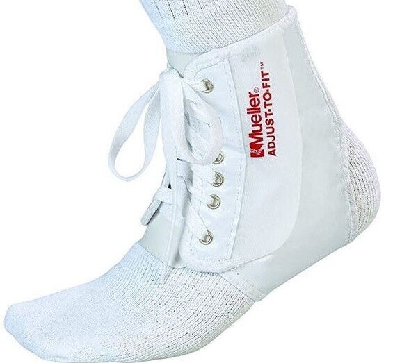 2 Pack Mueller Sports Medicine Adjust-to-Fit Ankle Brace Protects Supports