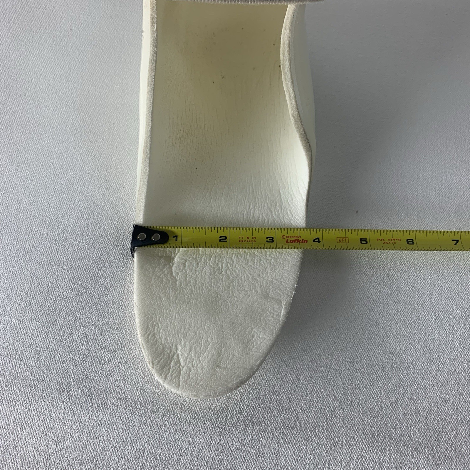 AFO Brace Ankle Foot Orthosis Thermoplastic Foot Drop White Left