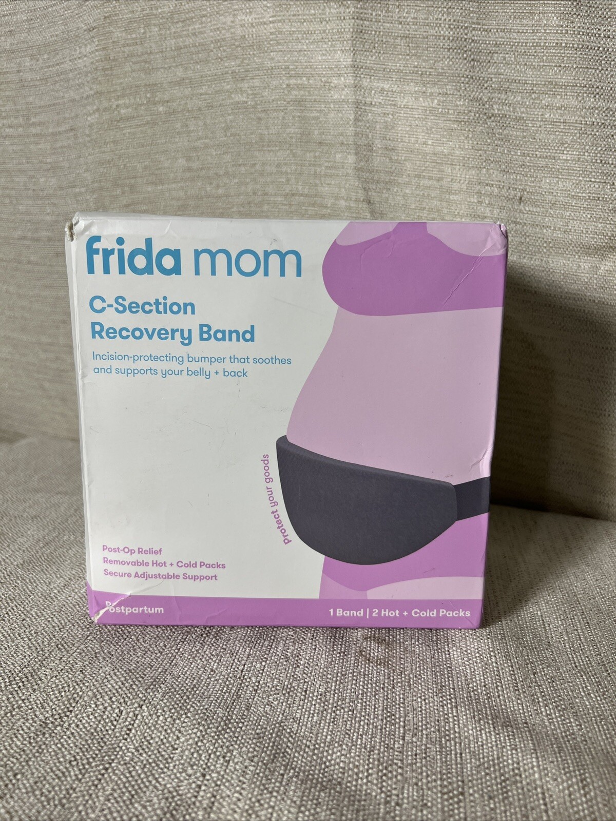 C-Section Recovery Band Post-Op Incision Protector Hot + Cold Therapy Frida Mom