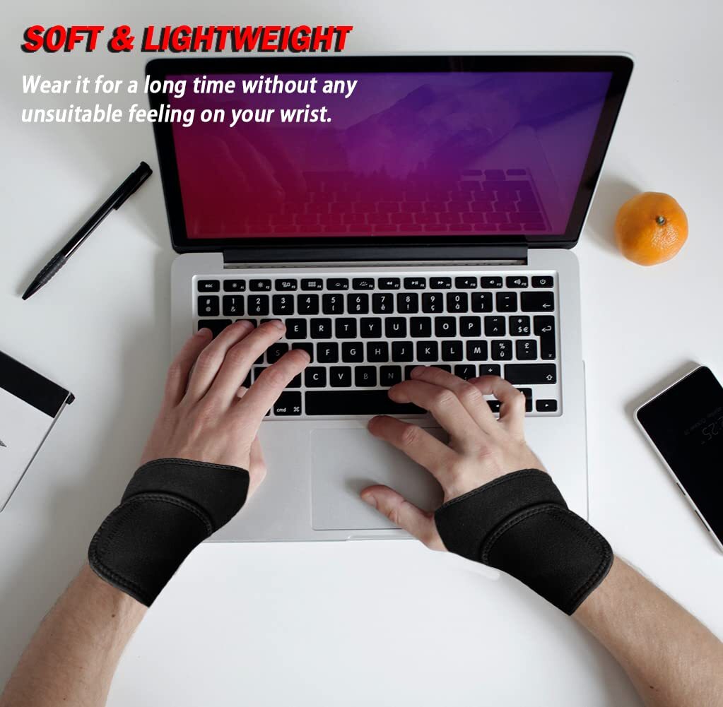 Wrist Brace Sports Band Wrap Adjustable Support Gym Strap Carpal Tunnel Bandage