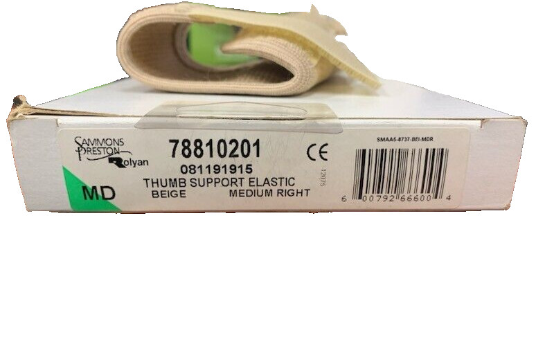 Rolyan Elastic Thumb Support, Medium, Right