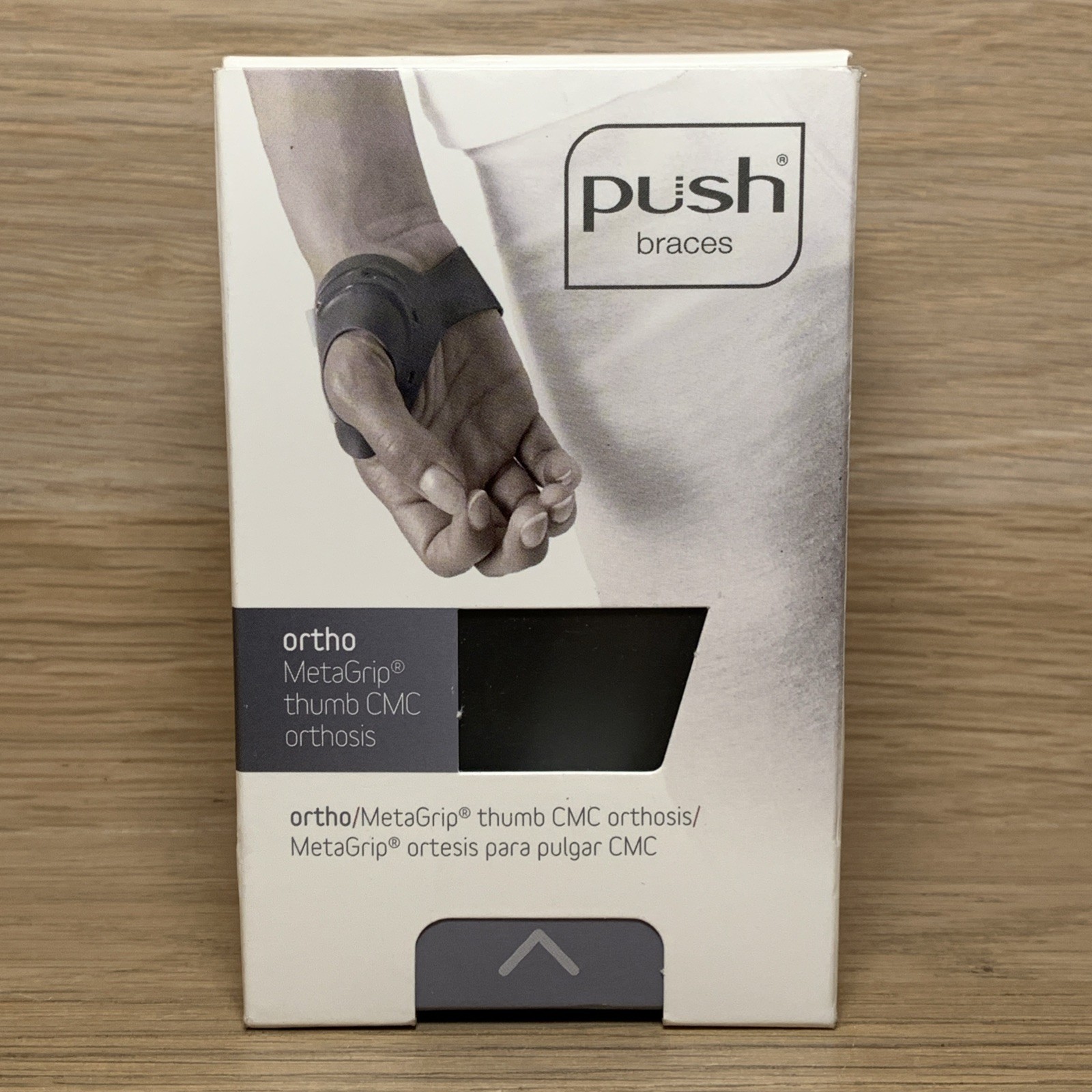 PUSH Ortho MetaGrip Thumb Brace CMC ORTHOSIS Left Hand Size 3 (8 3/4 – 10 5/8″)