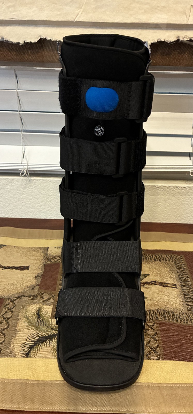 United Ortho Tall Air Cam Walker Fracture Boot Large LG Black Universal L / R