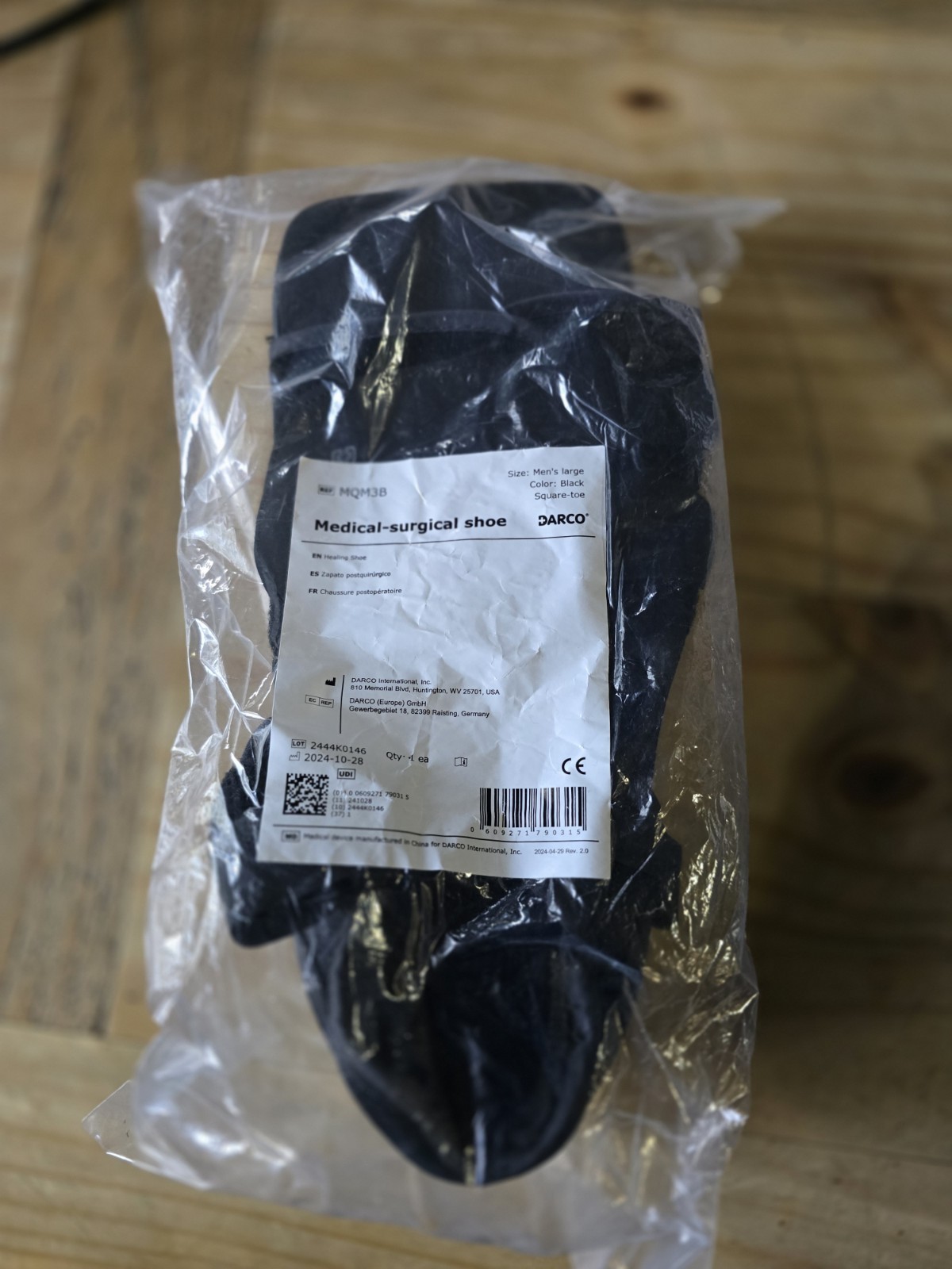 Medical-Surgical Shoe DARCO BRAND NEW Mens Large
