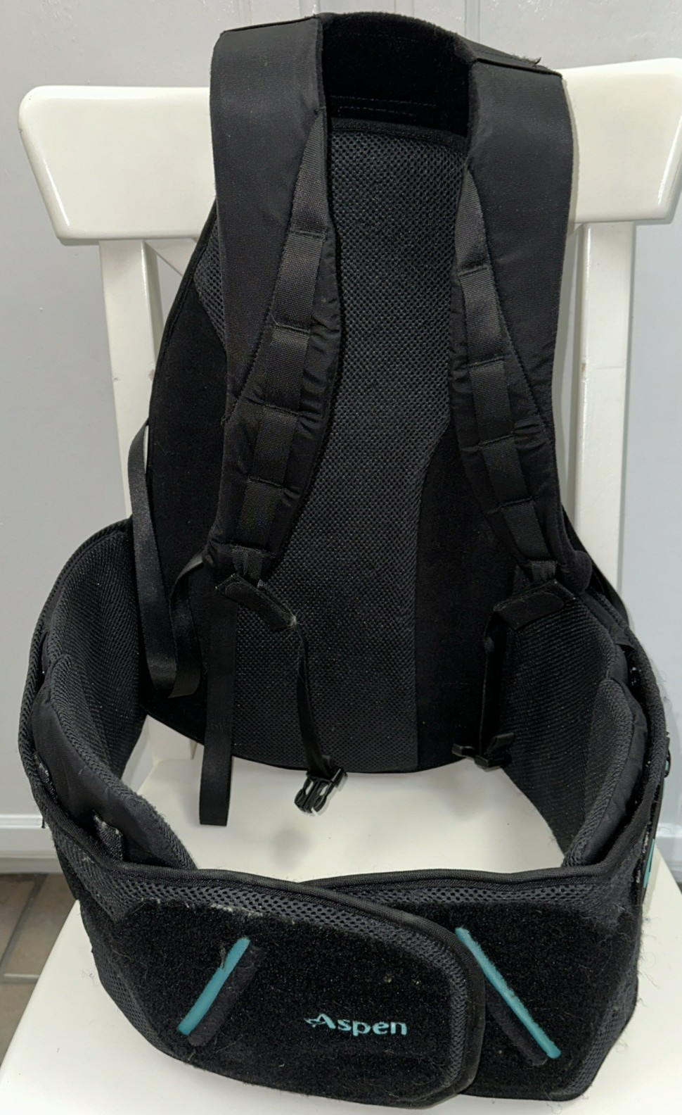 Aspen Horizon Pro 464 TLSO One Size Adjustable Back Brace Black