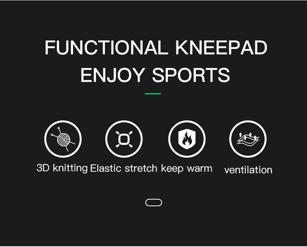 Compression Support Sleeve Sports Knee Braces for Knee Pain Elastic Knee Pads US