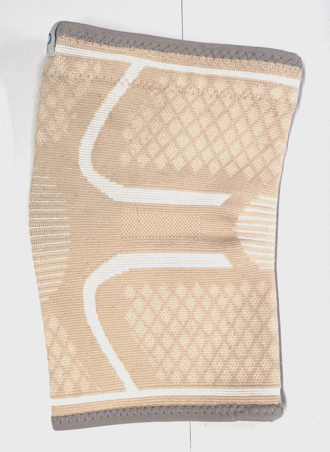 Modvel Knee Sleeve Brace Compression Support Pair 2 PCS (1 New) Size Medium Nude