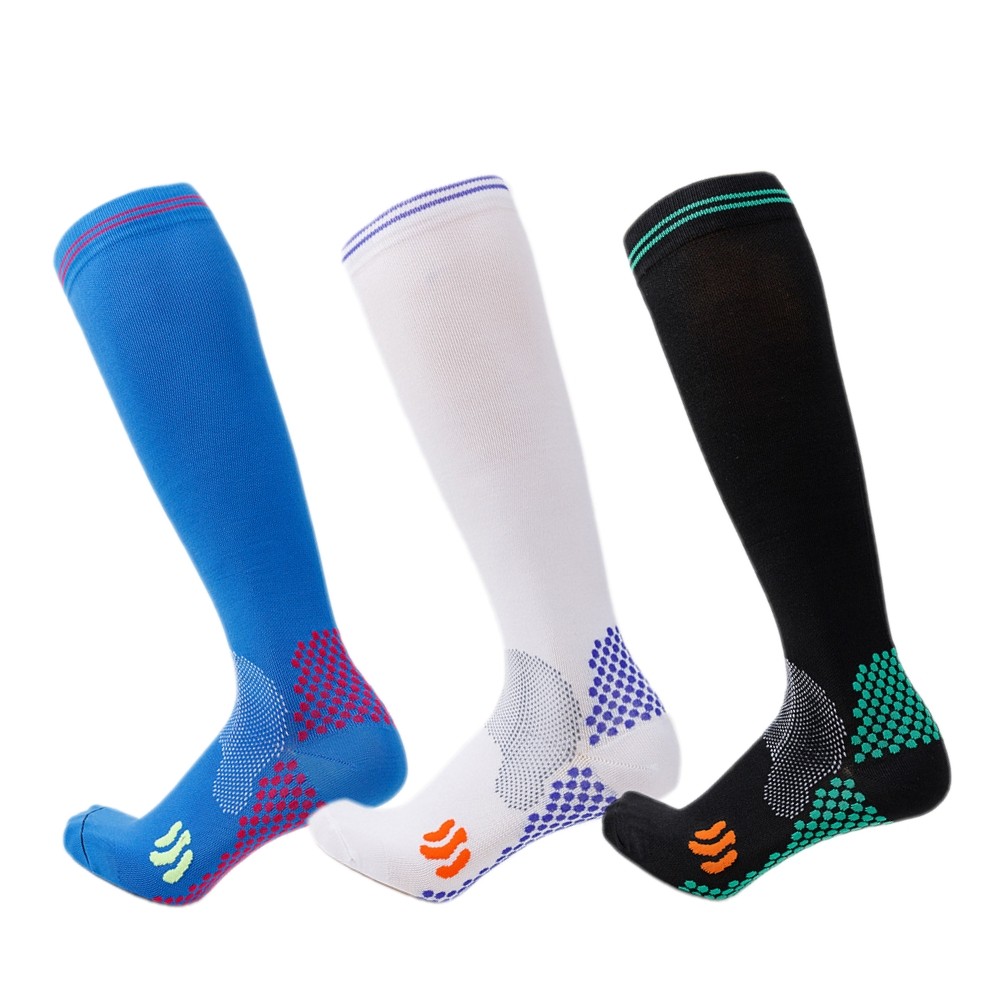 Men Women Compression Calf Socks 20-30mmhg for Sports, Running, Yoga and Fitness