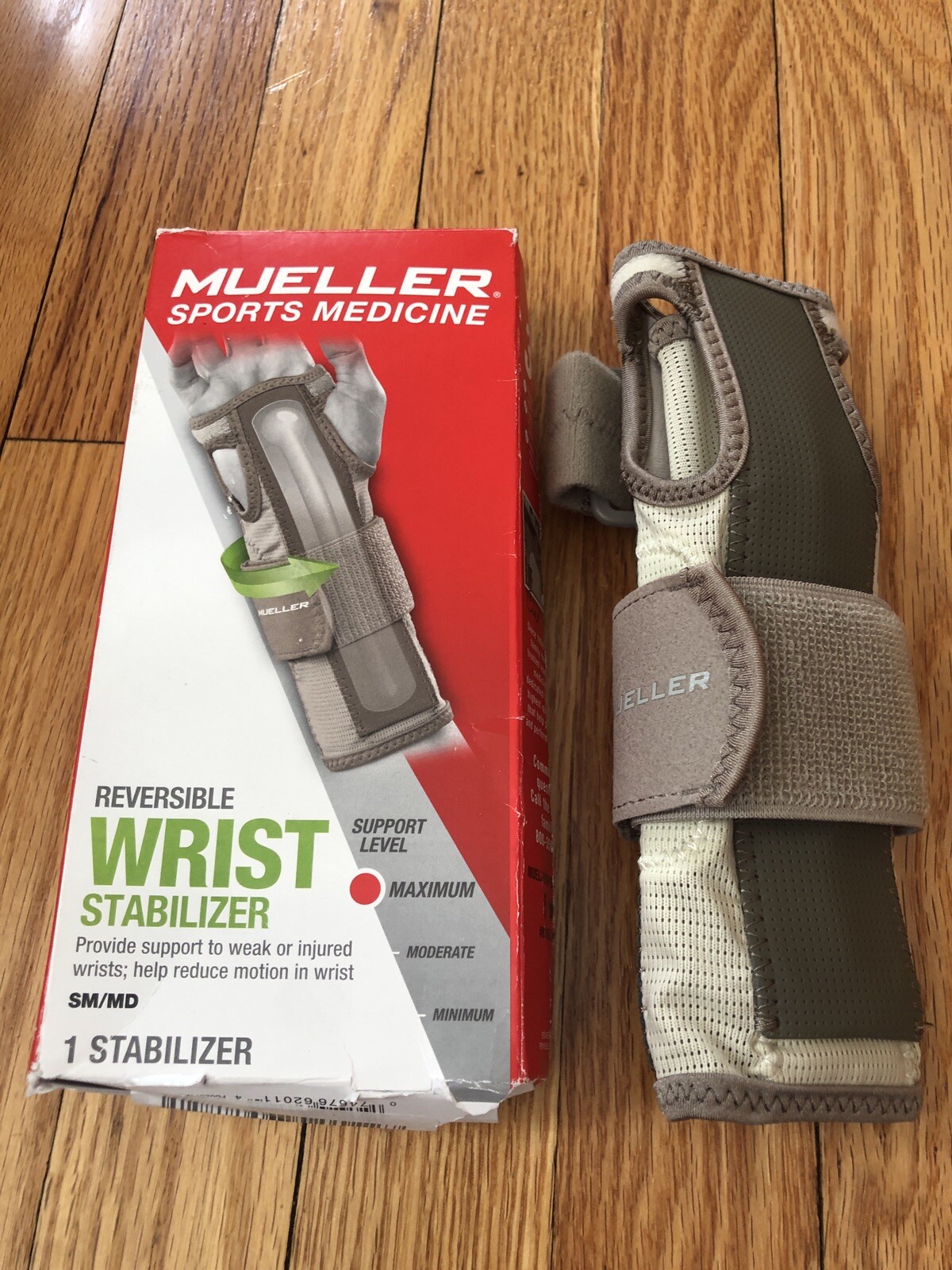 Mueller Wrist Stabilizer & Dr Finger Thumb Brace Adult Small/Medium New