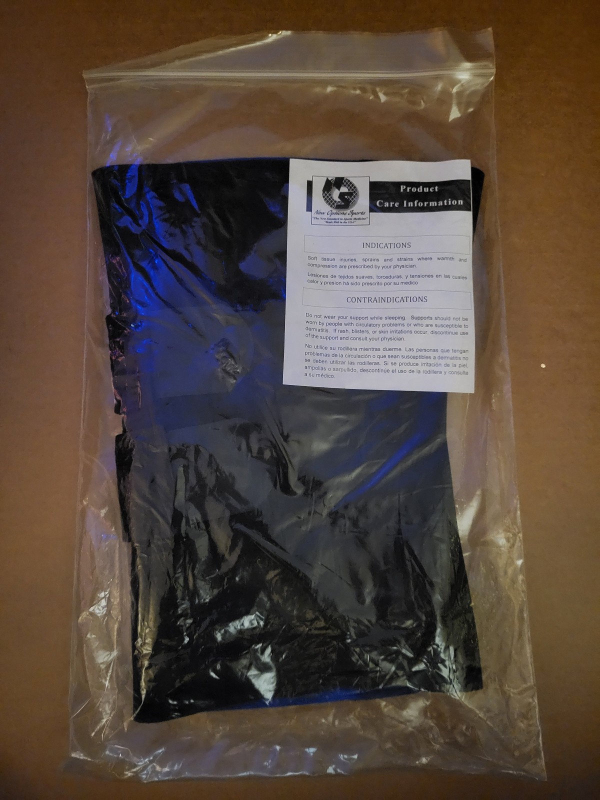 New Options Sports K15 Right 2x Knee Brace – Brand New In Package