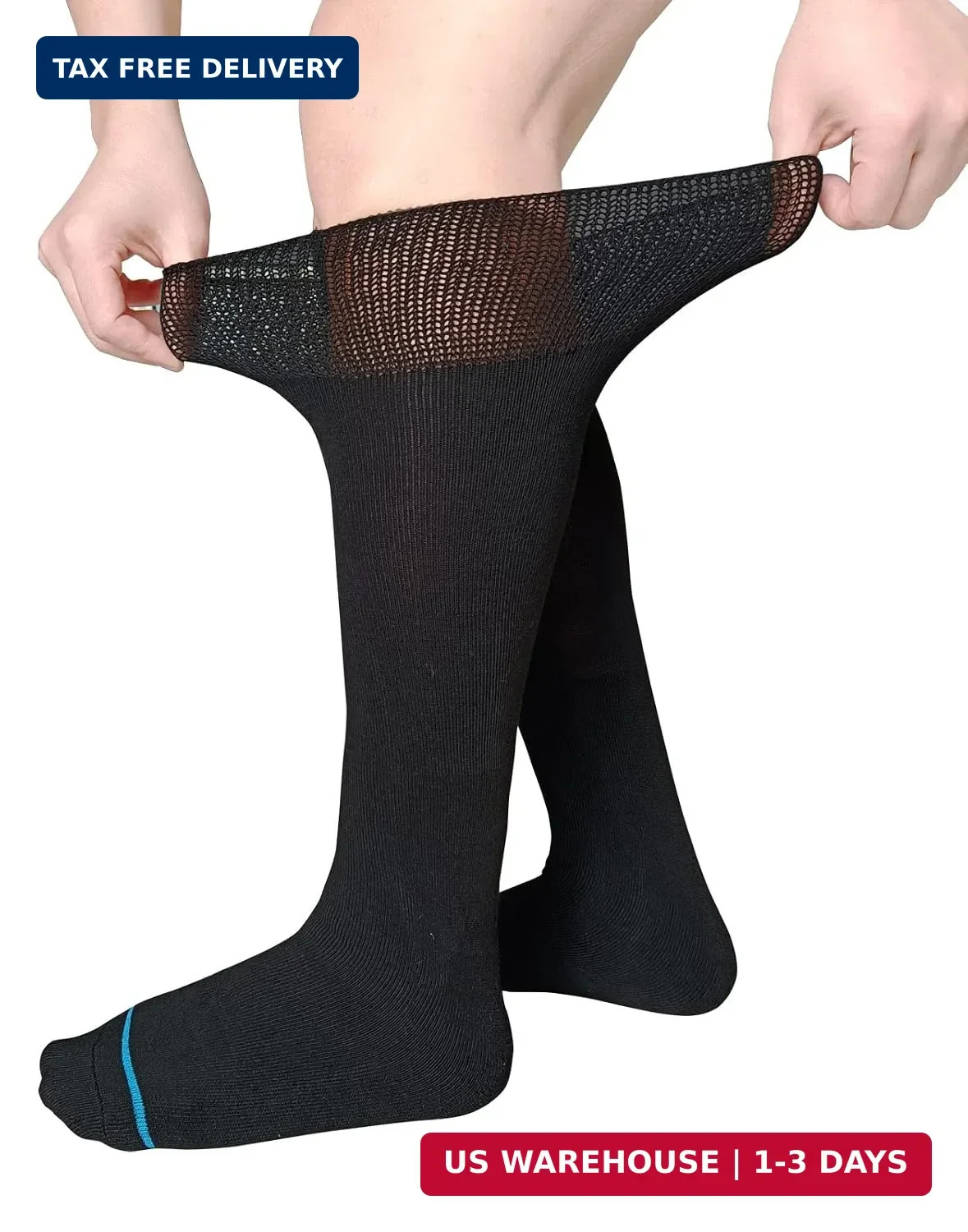 Walking Boot Socks Replacement Sock Liner for Orthopedic Walker Brace,Tube Socks