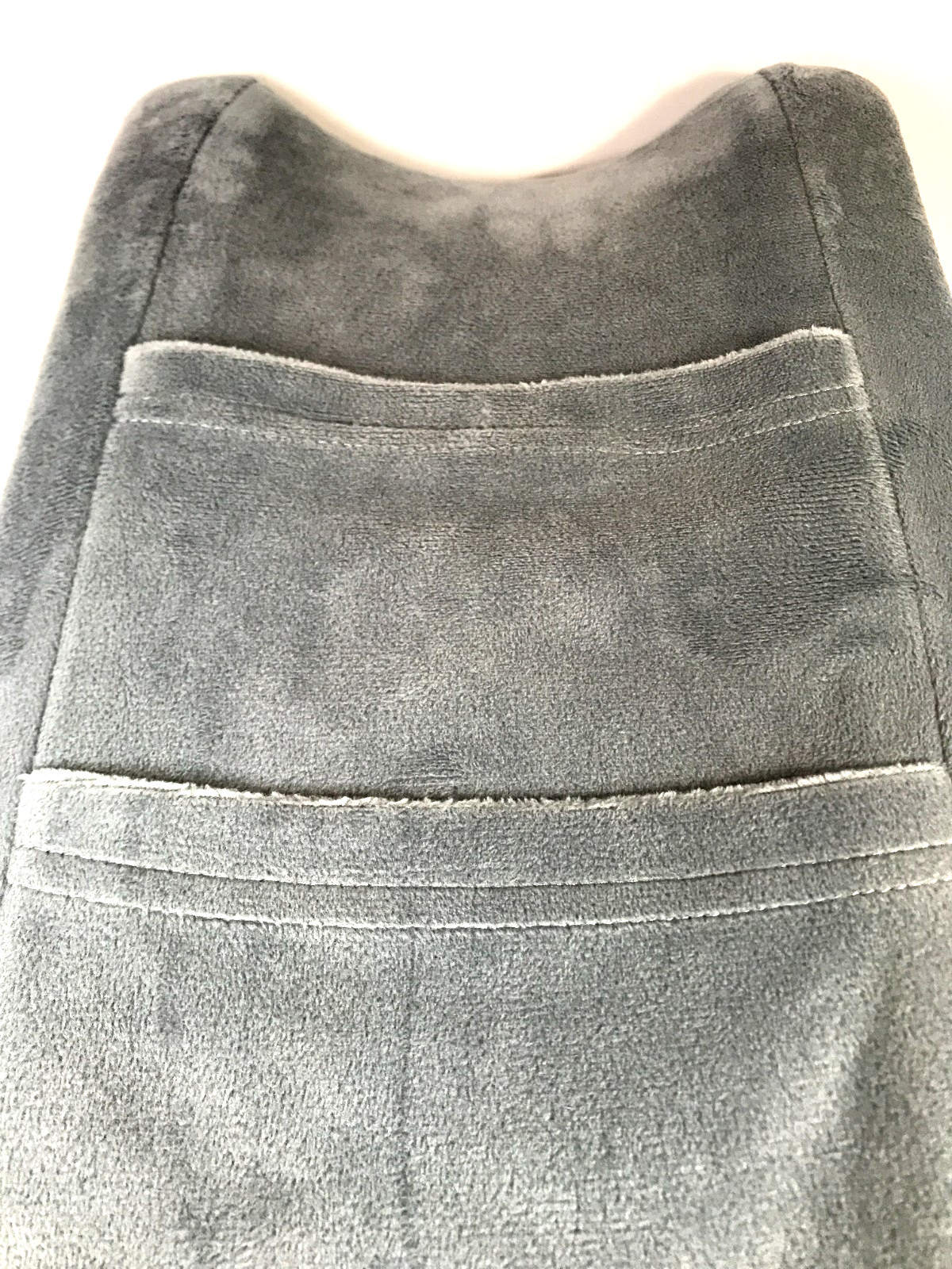 Arm Elevation Pillow 2 Pockets Soft Ergonomic Gray Wedge Support for Elbow Rest