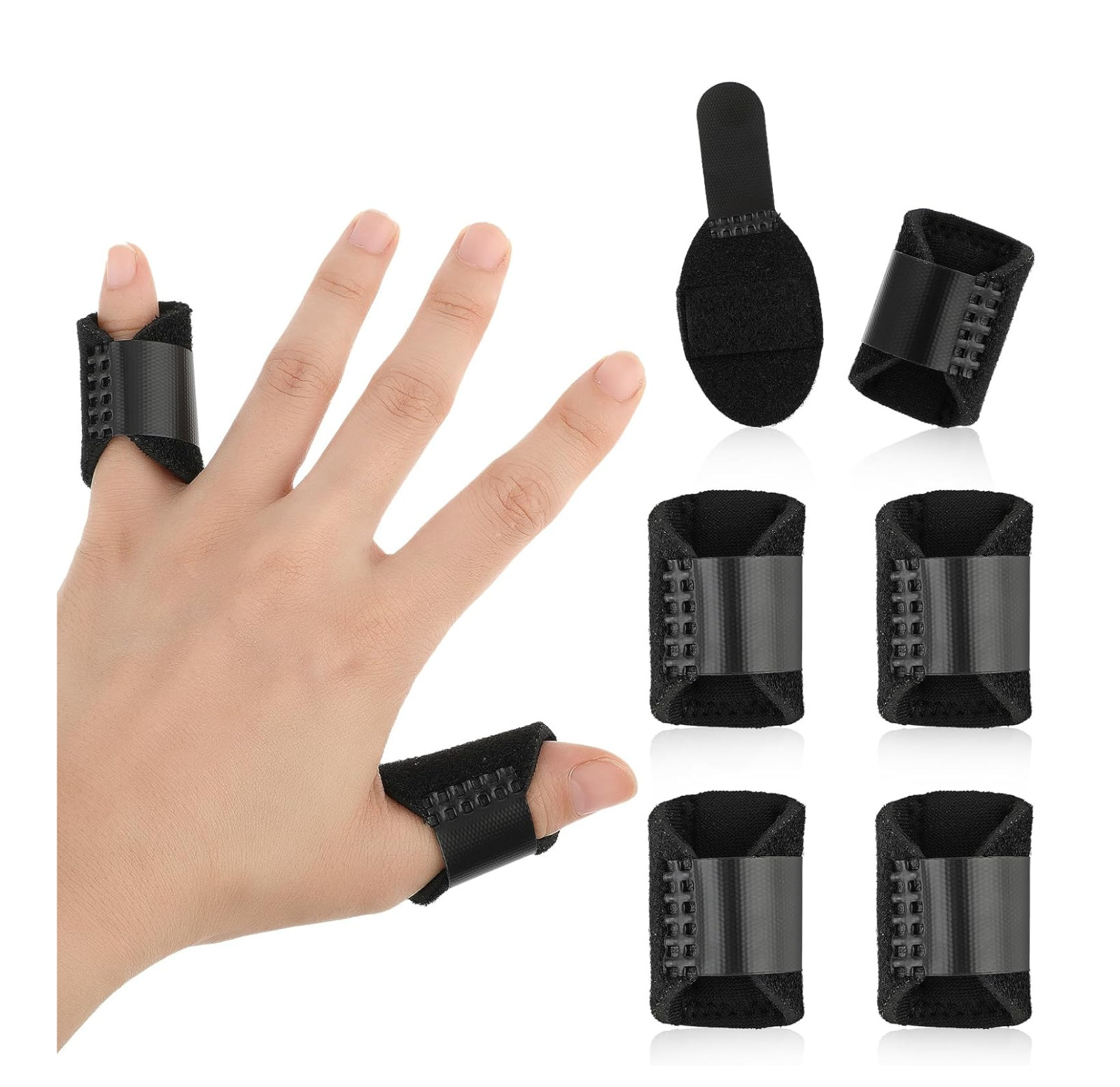 DIVINA VITAE 5PCS Trigger Finger Splints, Thumb Finger Brace for Trigger Fing…