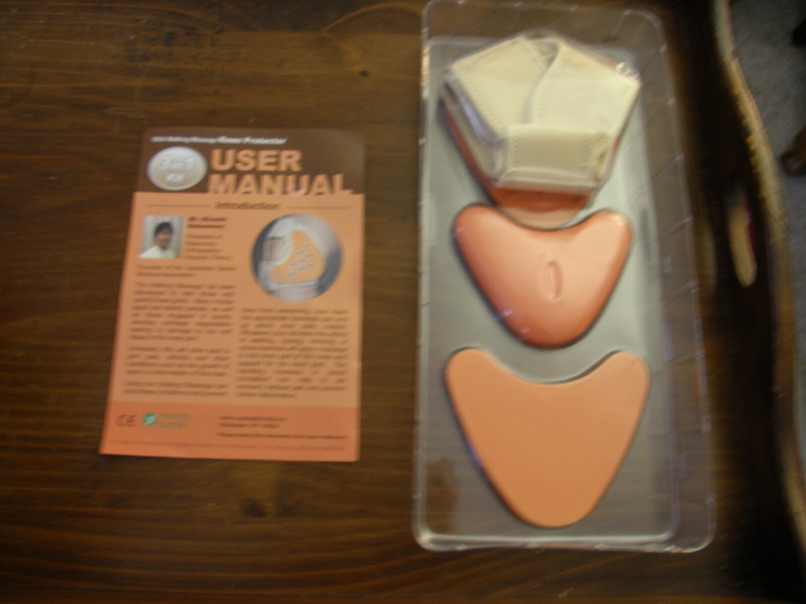 9948)Health Circle Walking Massage Knee Protector Kit New Older Stk Original Box