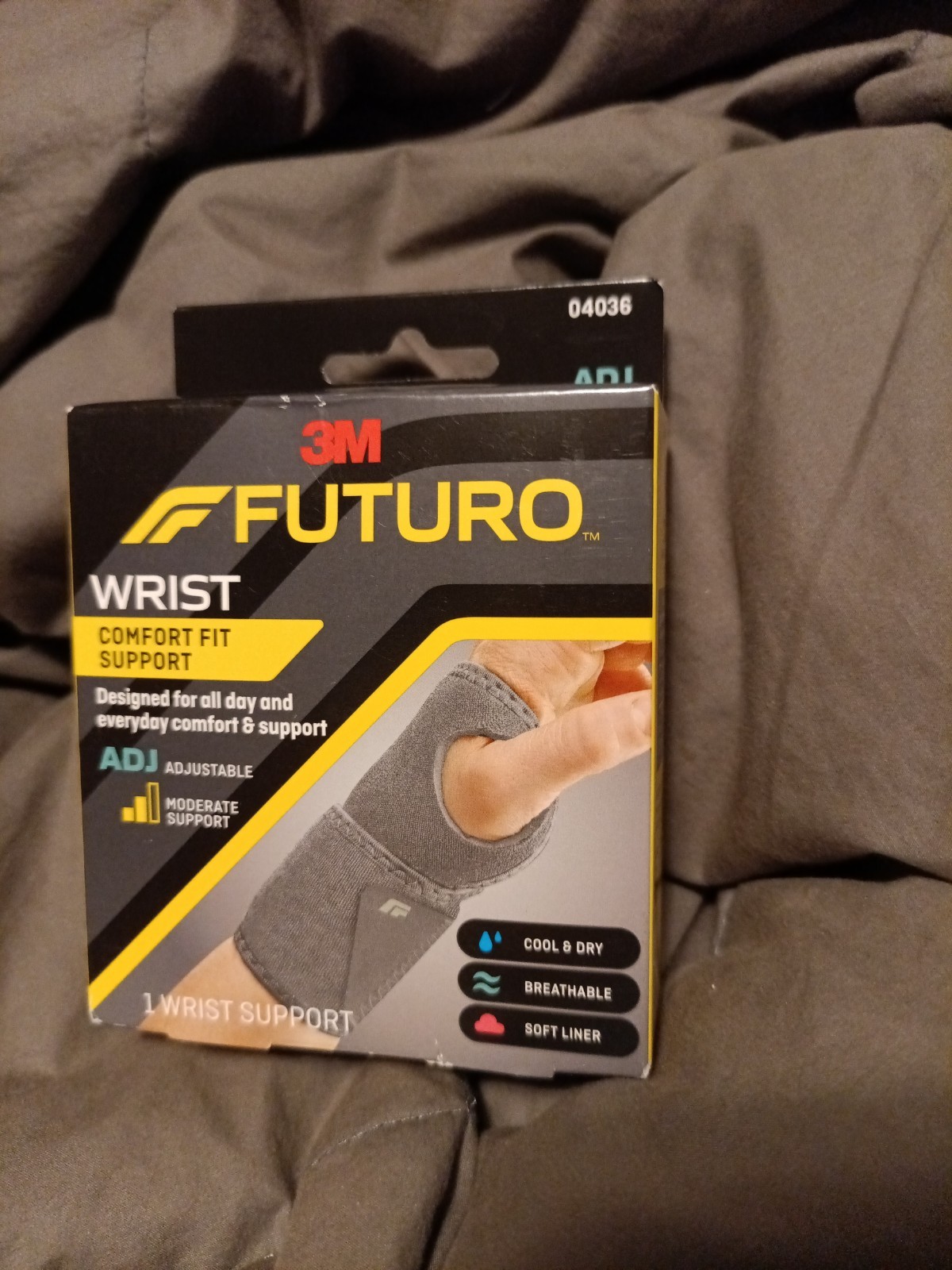Lot Of 2 Wrist Brace Moderate Support -Adjustable-Comfort Stabilizing FUTURO 3m