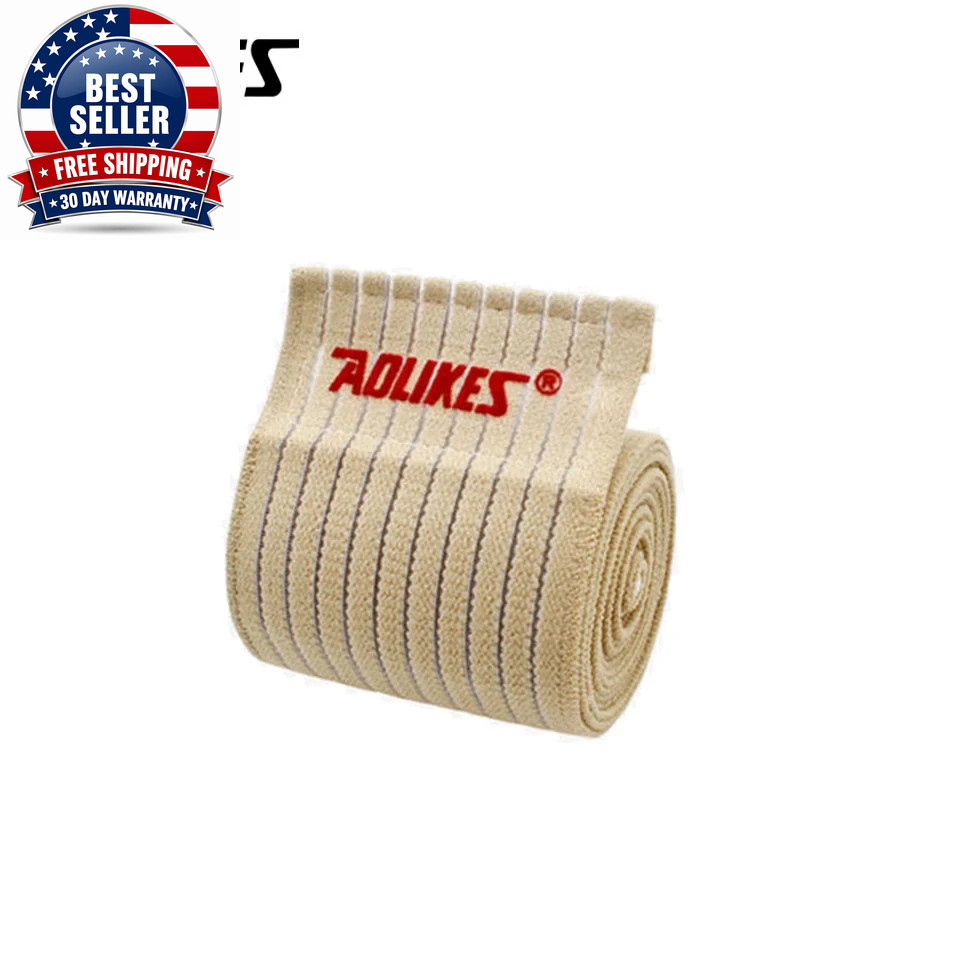 Elastic Compression Bandage Support for Knee, Ankle, Elbow, and Wrist