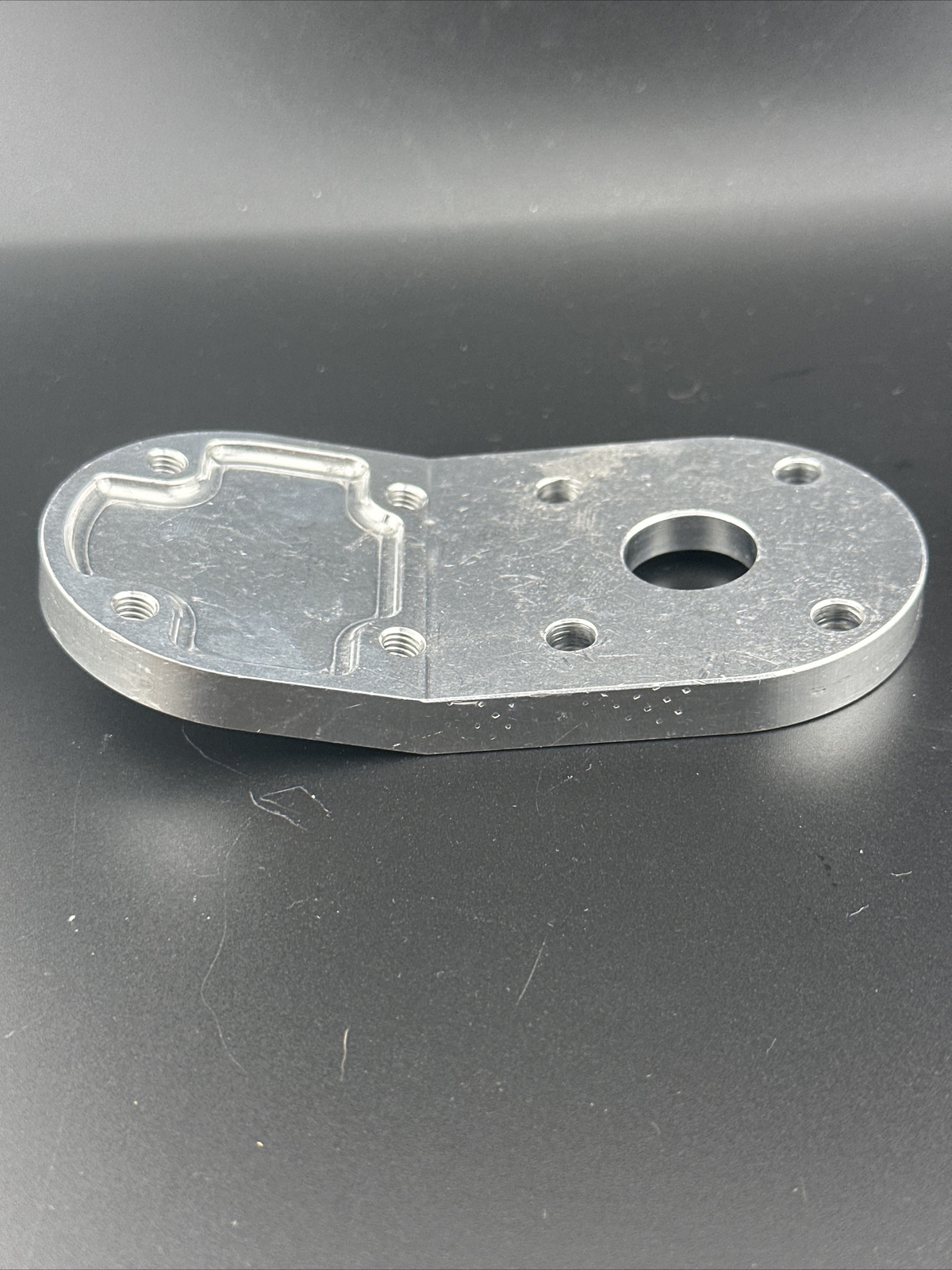 15 Degree Prosthetic Flexion Plate. Prosthetic Component, Part, Adapter