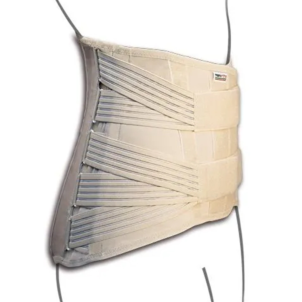 Tenortho brace band corset lumbosacral bust Tav semi-rigid ecru