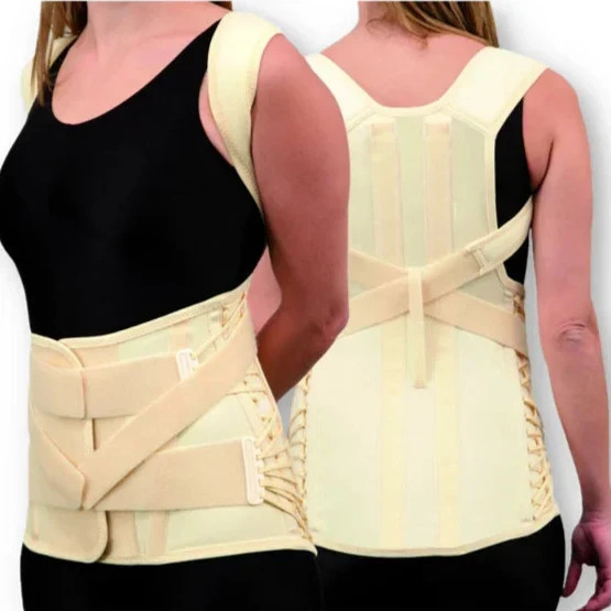 Trulife CAMP XXI Thoracolumbar Support 437 Cross-Over Straps Contoured Steel