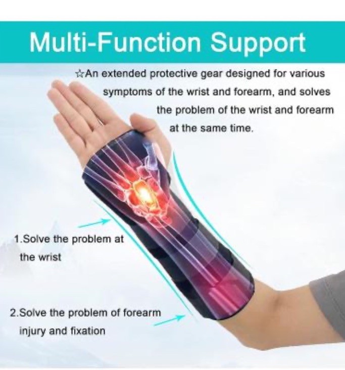 TANDCF Wrist / Thumb / Forearm Support Brace Size Small – LEFT HAND – New
