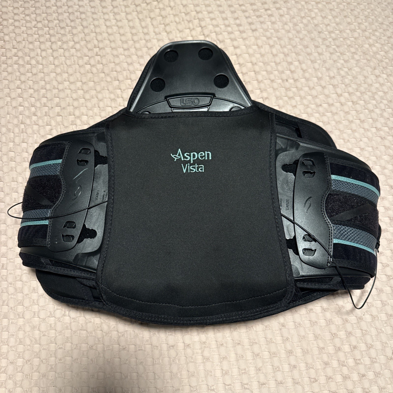 Aspen Vista LSO 637 Lower Spine Lumbar Back Brace Adjustable Size Large