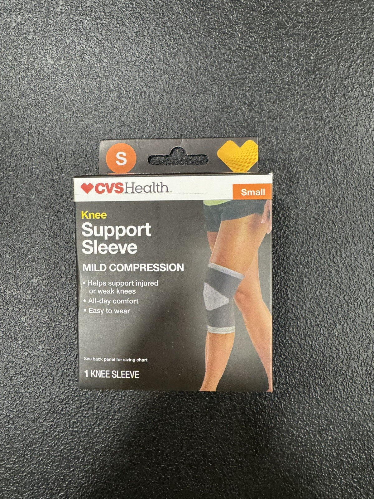 CVS Health Knee Support Sleeve – Mild Compression – Size Small