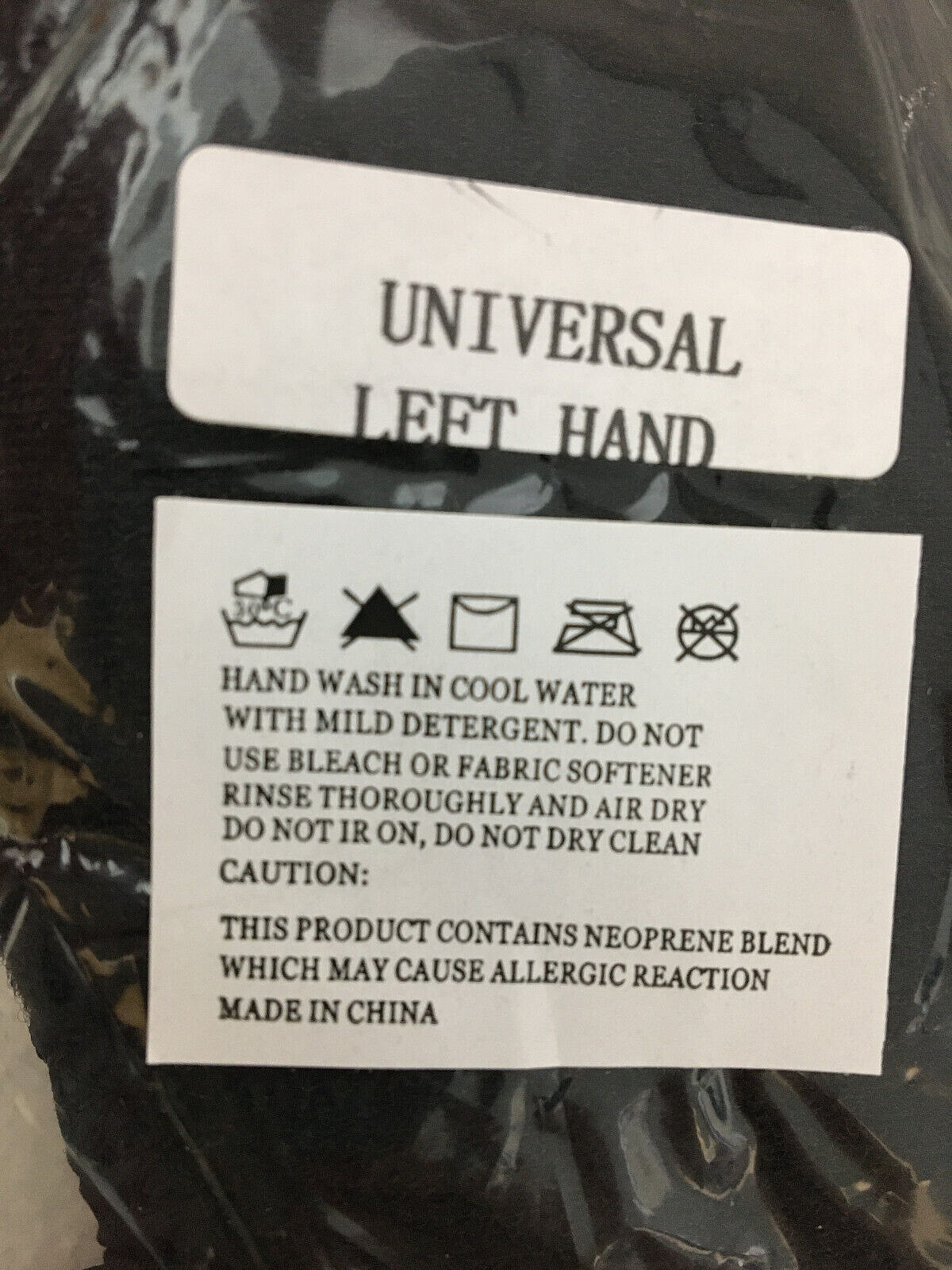 Universal Wrist Support Left Hand Black Splint Carpal Tunnel Sprain NEW Lot of 2