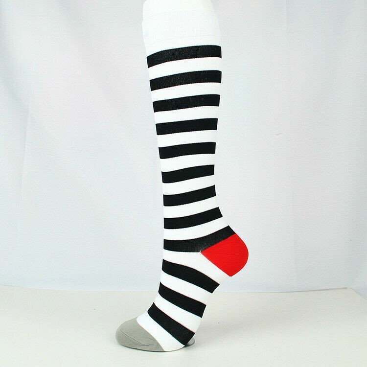 1Pair Mens Womens Sports Compression Calf Running Stockings Medical Support