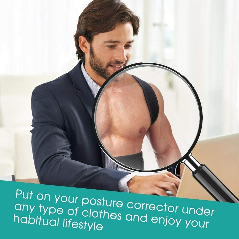 Posture Corrector For Men Hunching Back Support Health Care Shoulder Brace Belt