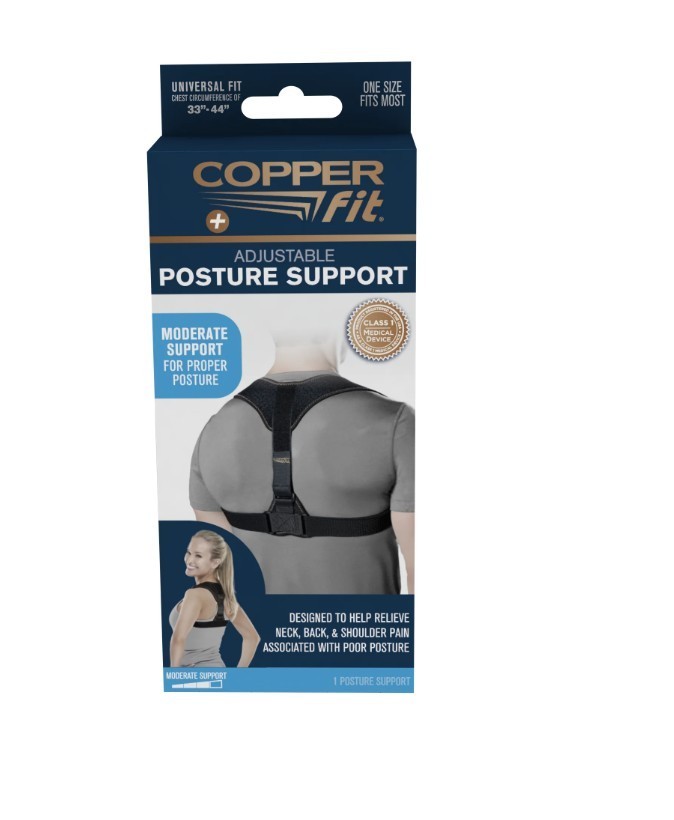 Copper Fit Health + Adjustable Posture Support (Chest 33″-44″)