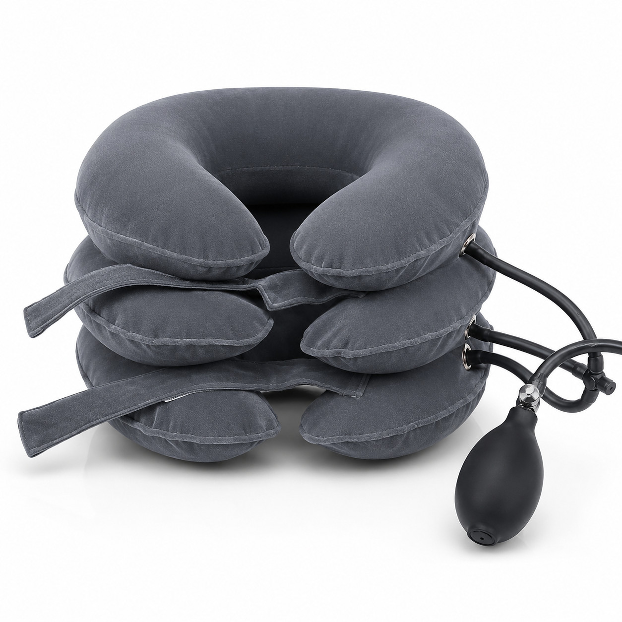 Cervical Neck Traction Device Adjustable Stretcher Brace Support Pain Relief Aid