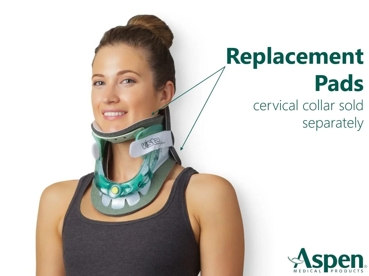Aspen Vista Cervical Collar Replacement Pads MoistureWicking & Optimal