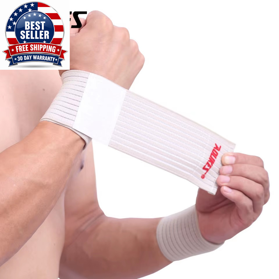 1PCS Cotton Elastic Bandage Hand Sport Wristband Gym Support Wrist Brace Wrap Ca