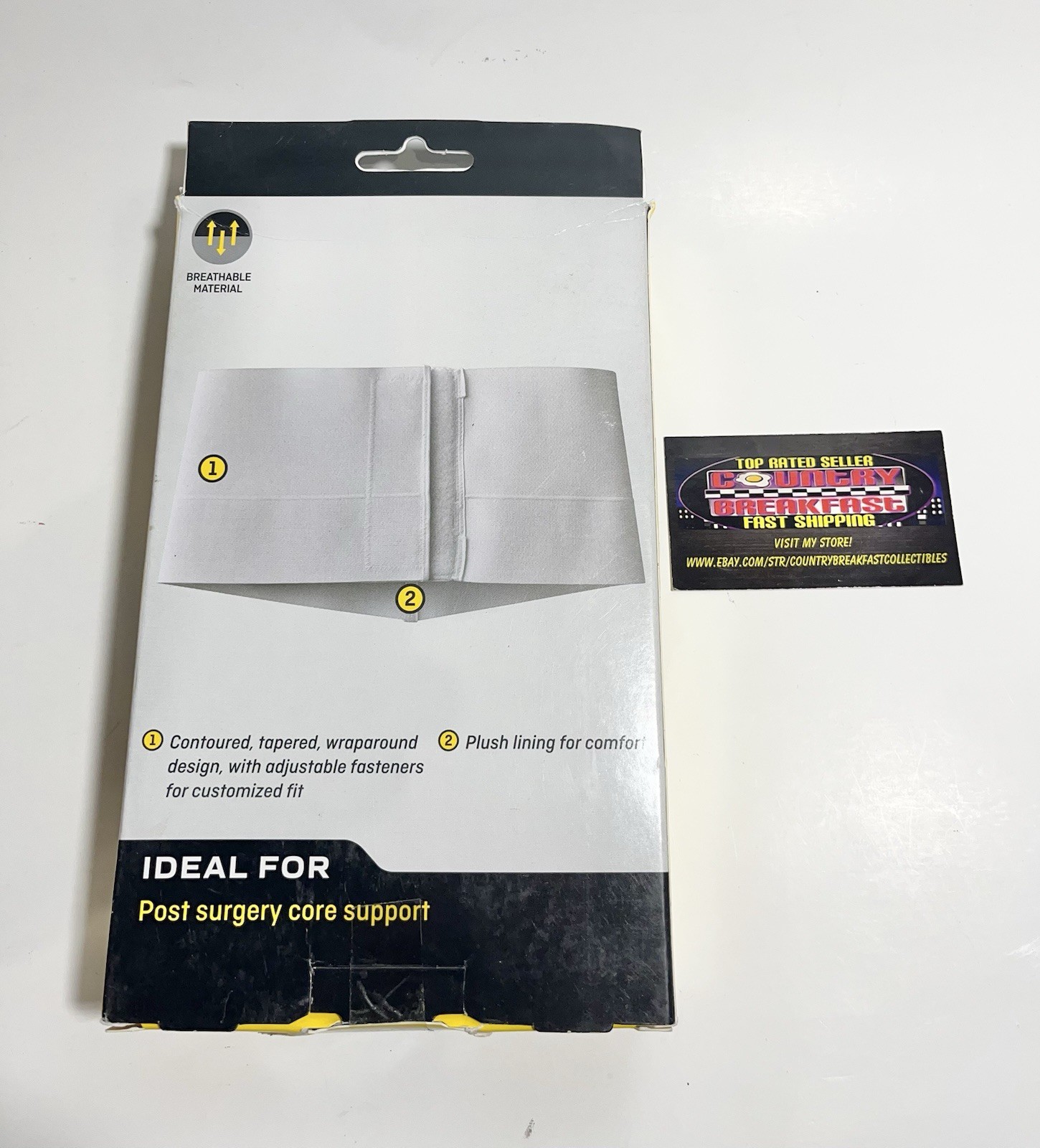 3M Futuro Abdomen Compression Surgical Binder Medium Moderate Support 46201 3 PK