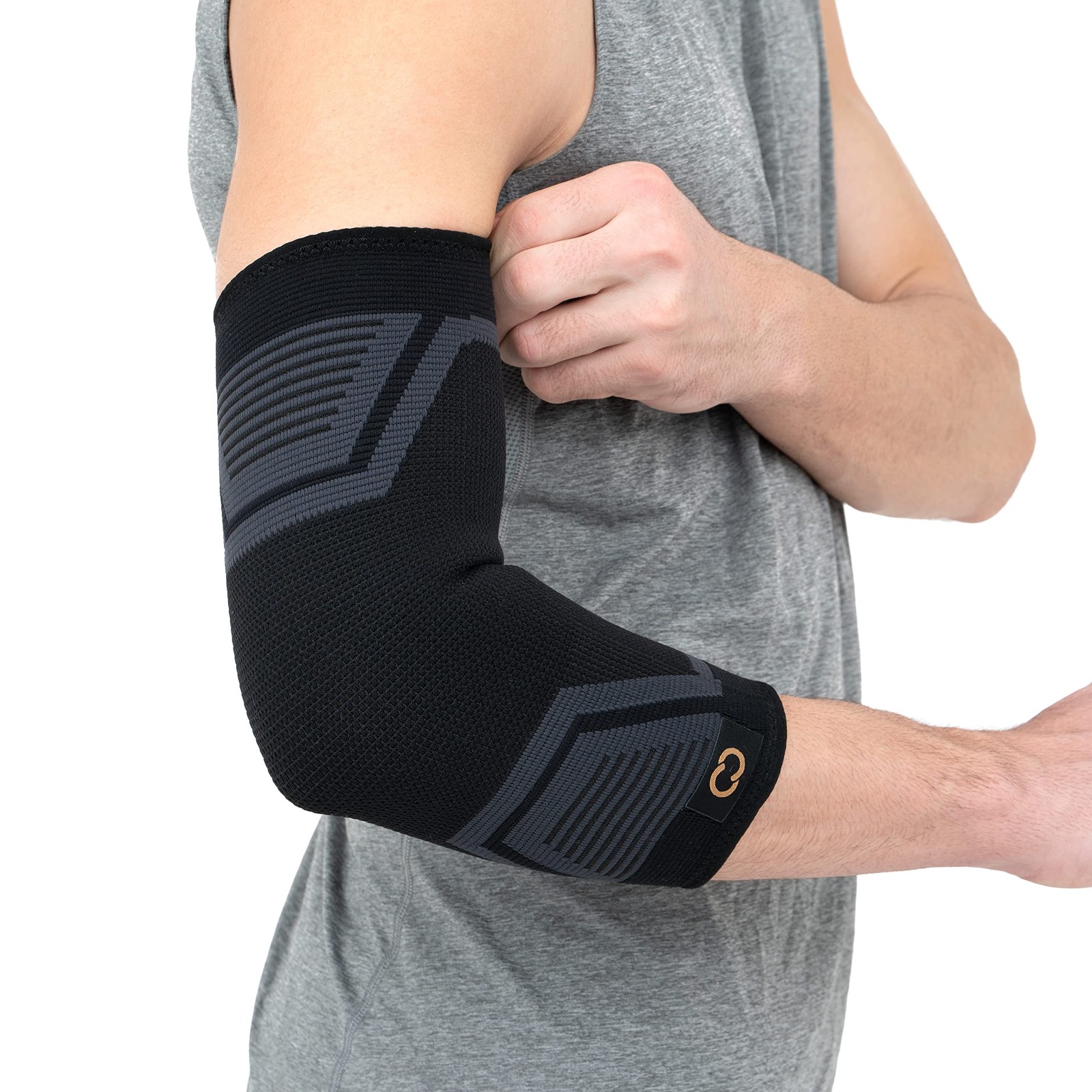 PowerKnit Elbow Sleeve – Seamless Elbow Brace for Men & Women – Pain Relief f…