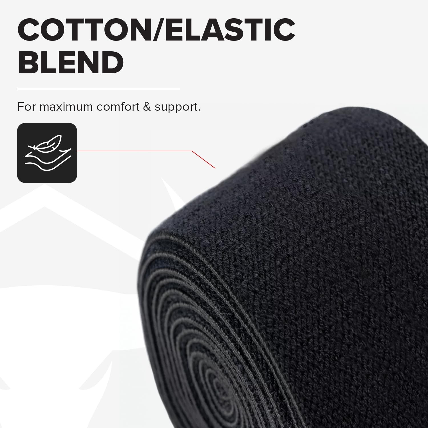 Iron Bull Strength Knee Wraps (1 Pair) – 80 Elastic Knee and Elbow Support & Com