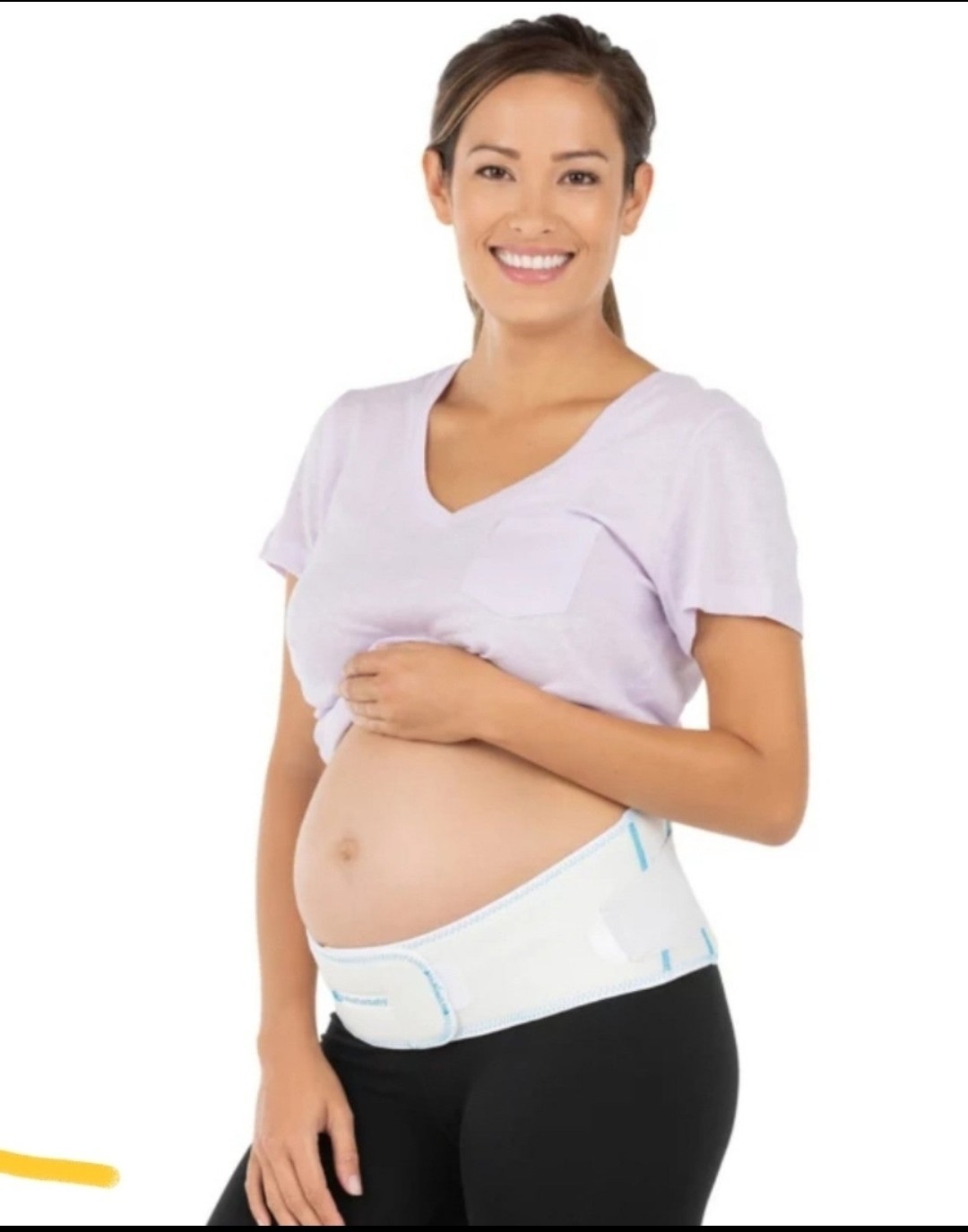 The Motherload Body After Baby Postpartum Support Belt Womens Large White ML2