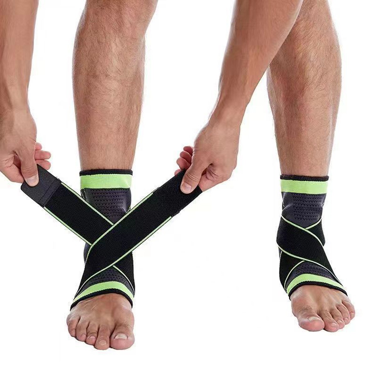 Copper Ankle Brace Support Compression Sleeve Socks Wrap Foot Fasciitis Pain US