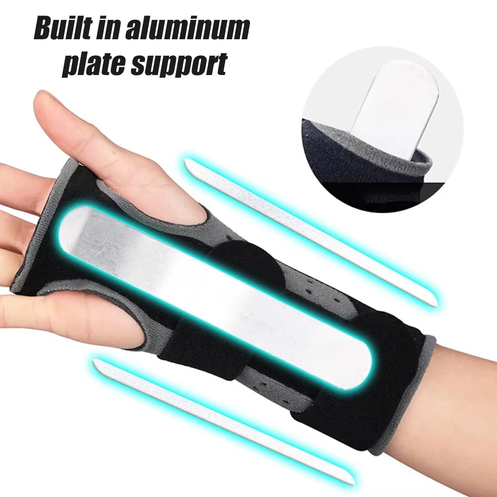 1PC Wrist Brace for Carpal Tunnel, Adjustable Night Wrist Support Brace with Spl