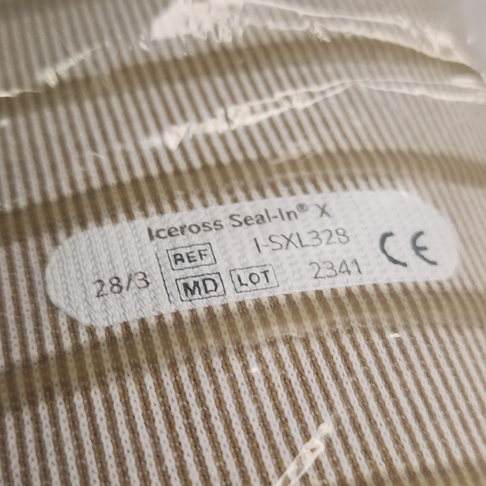 ÖSSUR Iceross Seal-In X Locking Prosthetic Liner Size 28 3mm I-SXL328 – NEW