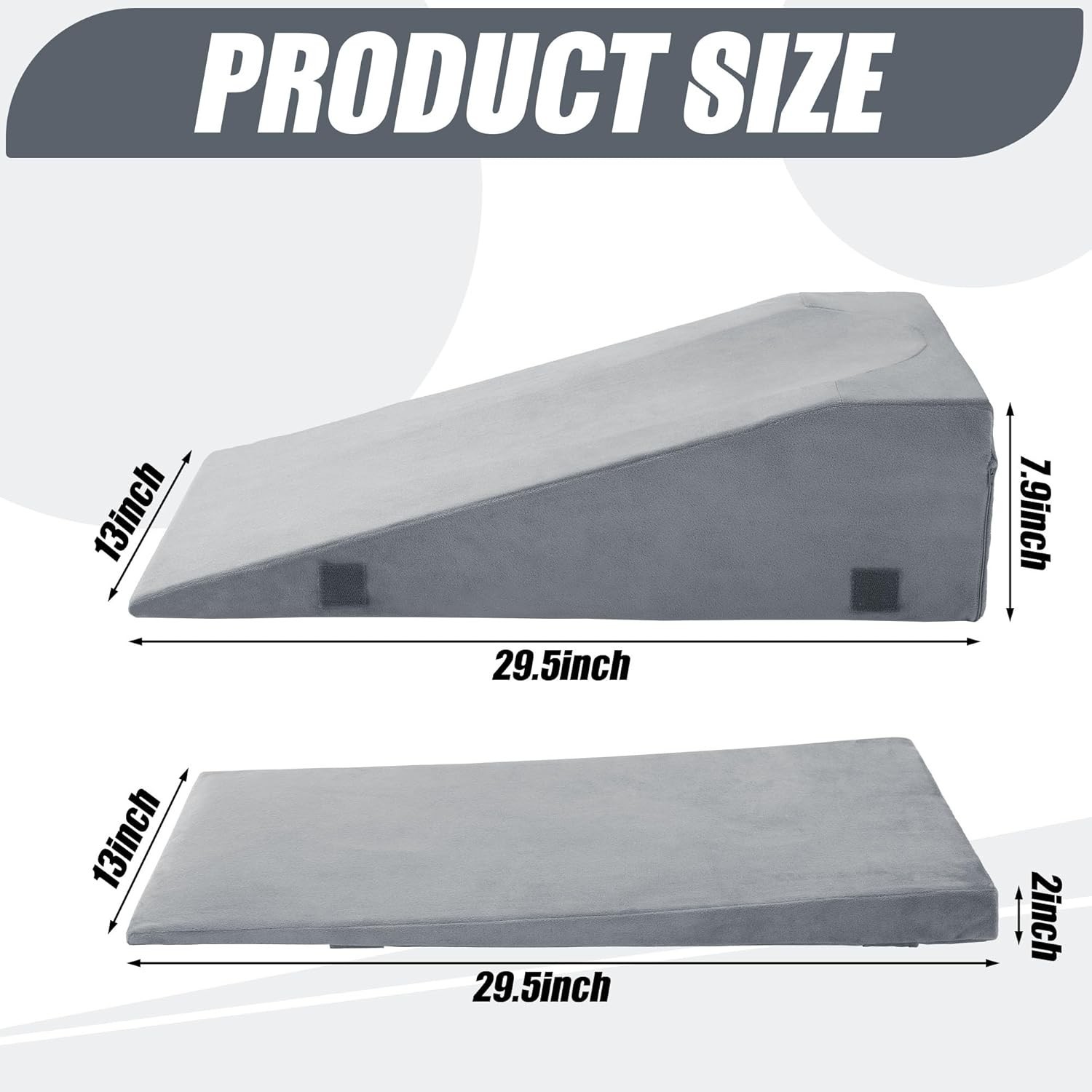 Leg Elevation Pillows for After Surgery, Adjustable Height Knee Surgery Recov…
