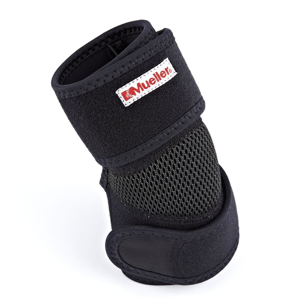 Mueller Adjustable Elbow Support Moderate support Adjustable OSFM, Slip-on Black