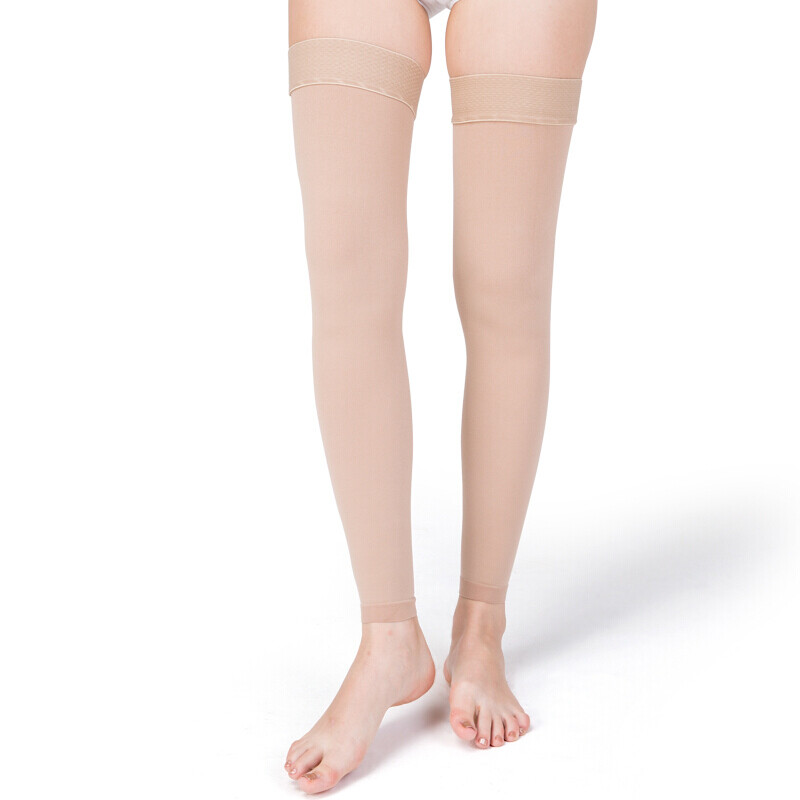 Leg Compression Sleeve Support Stockings Varicose Veins Edema Gradient Pressure