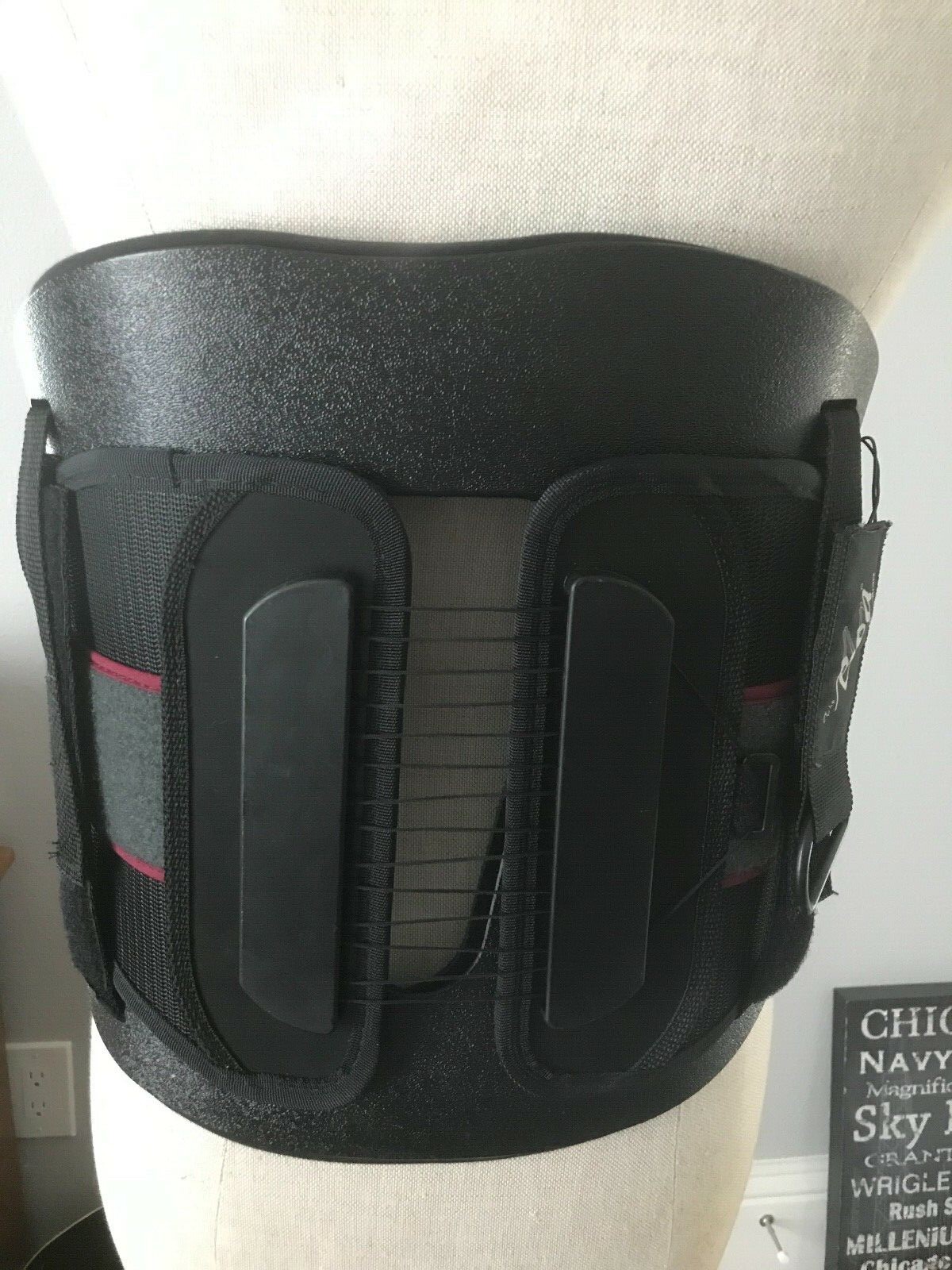 Authentic Boa Back Brace Lumbar Support Adjustable Size Small Heavy Duty Orthope