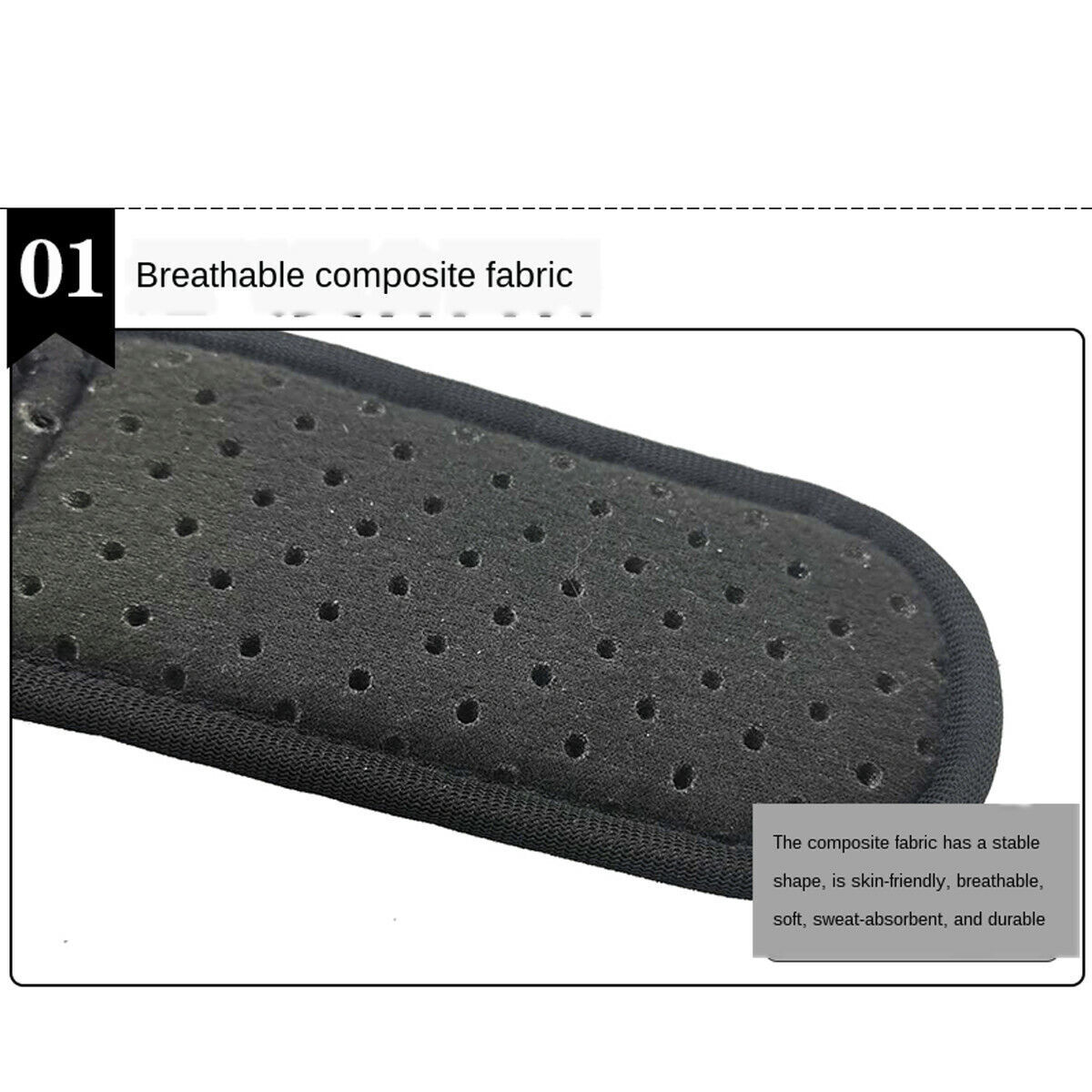 Black Ankle Brace Support Compression Stabilizer Pain Relief Foot Lace Up Wrap