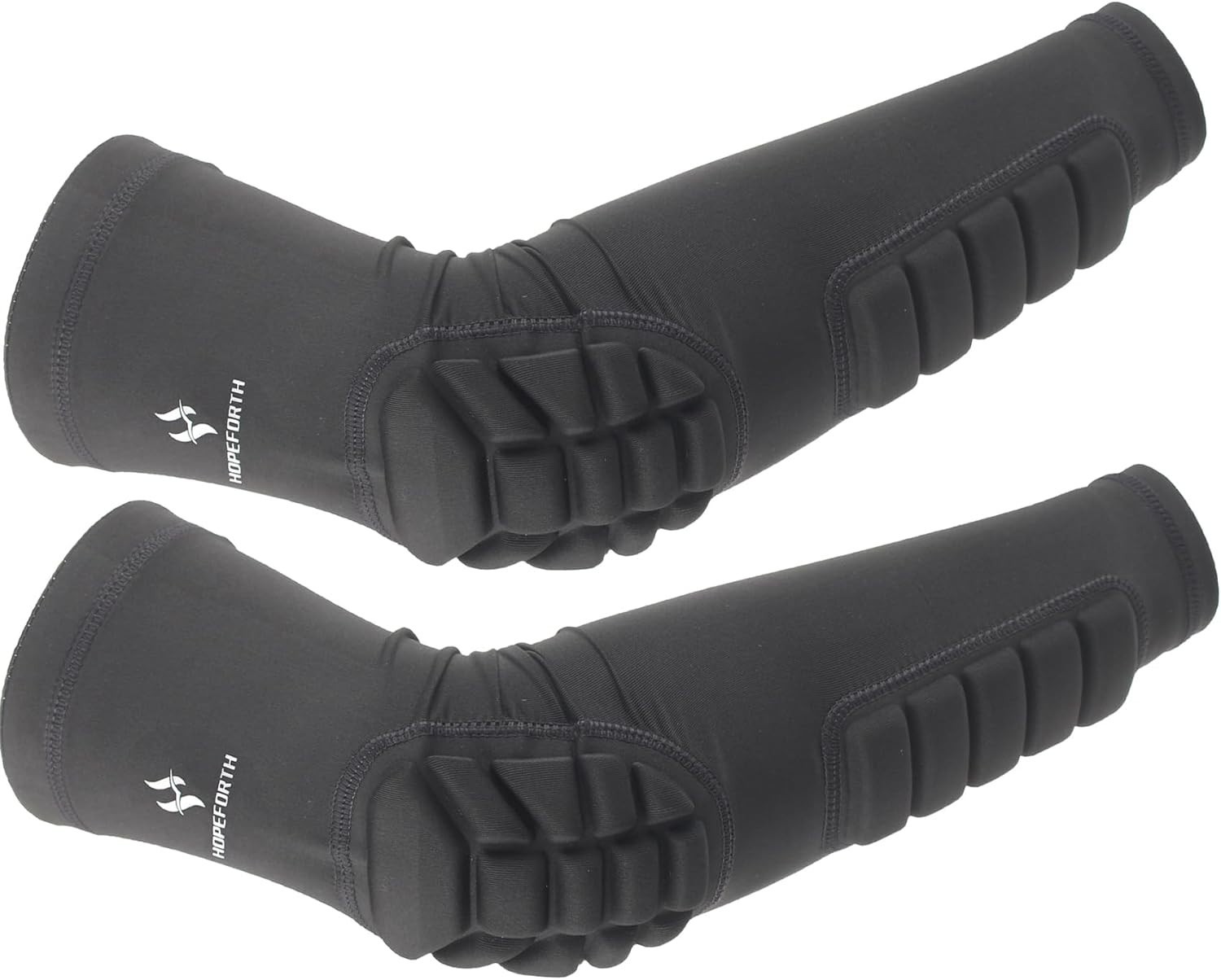 2PCS Padded Compression Arm Sleeves for Ultimate Elbow & Forearm Protection