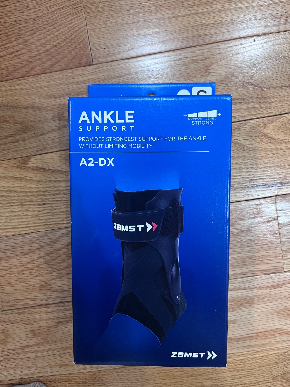 Zamst A2-DX Sports Ankle Brace with Protective Guards (Left Foot Small)